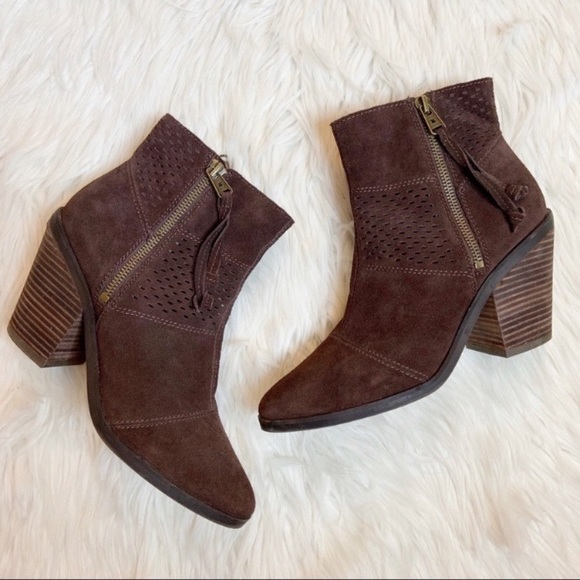 Lucky Brand Shoes - Lucky Brand Ramses Booties Size 8.5 Ankle Boots